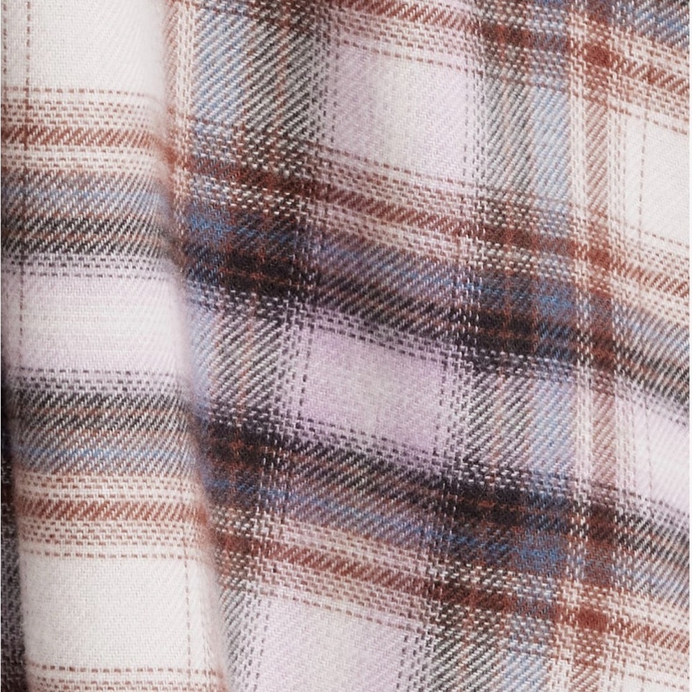 New Urban Outfitters Plaid Flannel Shirt Size Large - Picture 4 of 5